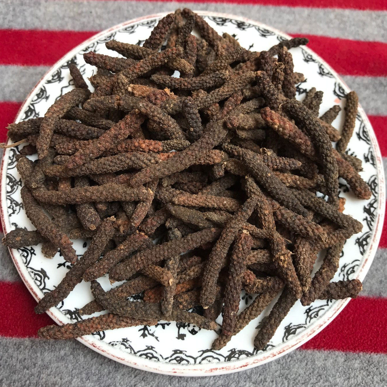 荜拔荜茇中药材精选无硫毕拔大料毕茇香料500克芡实