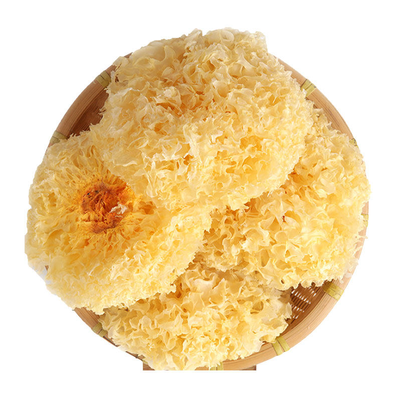 银耳黄大国新鲜皂角米枸杞桃胶耳糯古田250g大花银耳