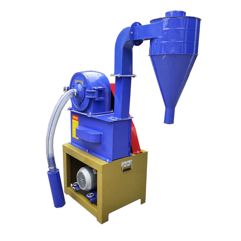 家用小型自吸式无尘玉米粉碎机多功能饲料破碎机调料药材辣椒磨粉