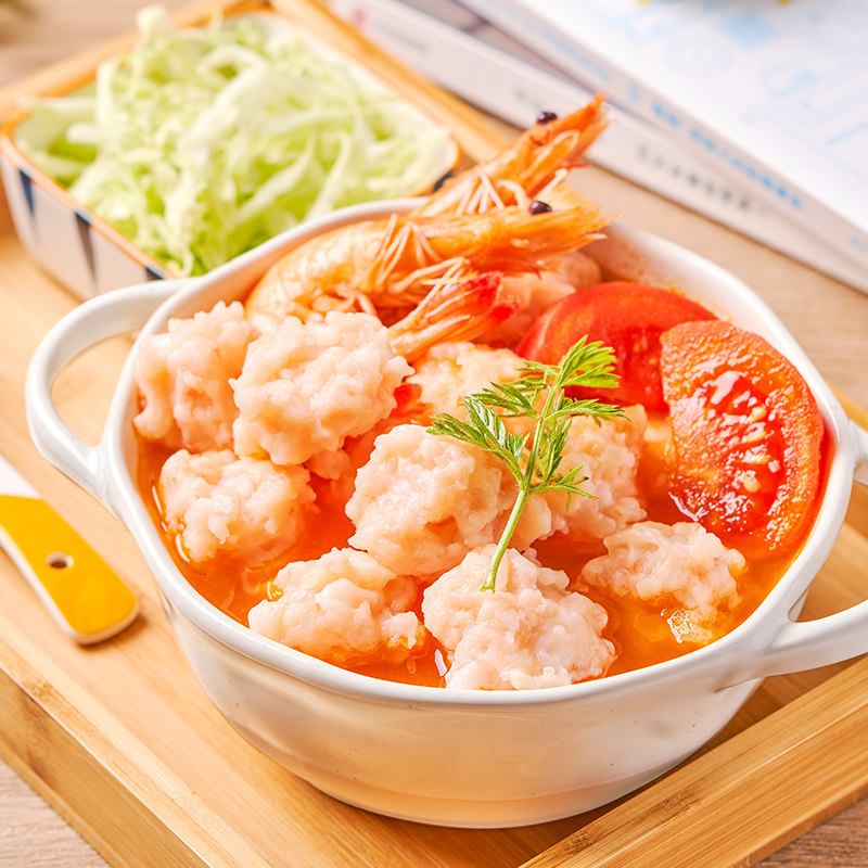 林小丸手打虾滑新鲜虾肉