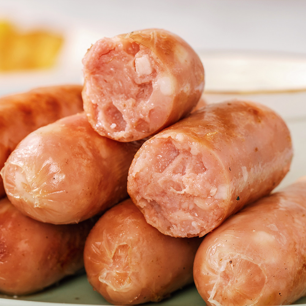 林小丸台湾火山石烤肠肉肠地道肠台式正宗脆皮热狗肠食材烧烤香肠