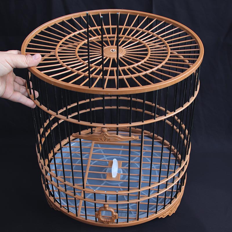 鸟笼画眉孔鸟笼板粪接屎偏心画眉鸟圆中托盘接粪其他