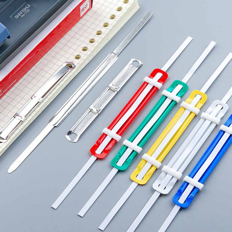 装订活页100套打孔器塑胶夹子夹环金属工具成册装订耗材