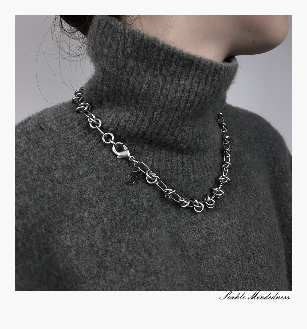 正确raf新款锁环金属别针挂件字母simons潮流手链