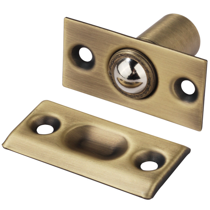 哥爵士门碰珠隐形弹簧碰珠锁磁碰可调节门碰耐磨强合柜门碰珠卡扣