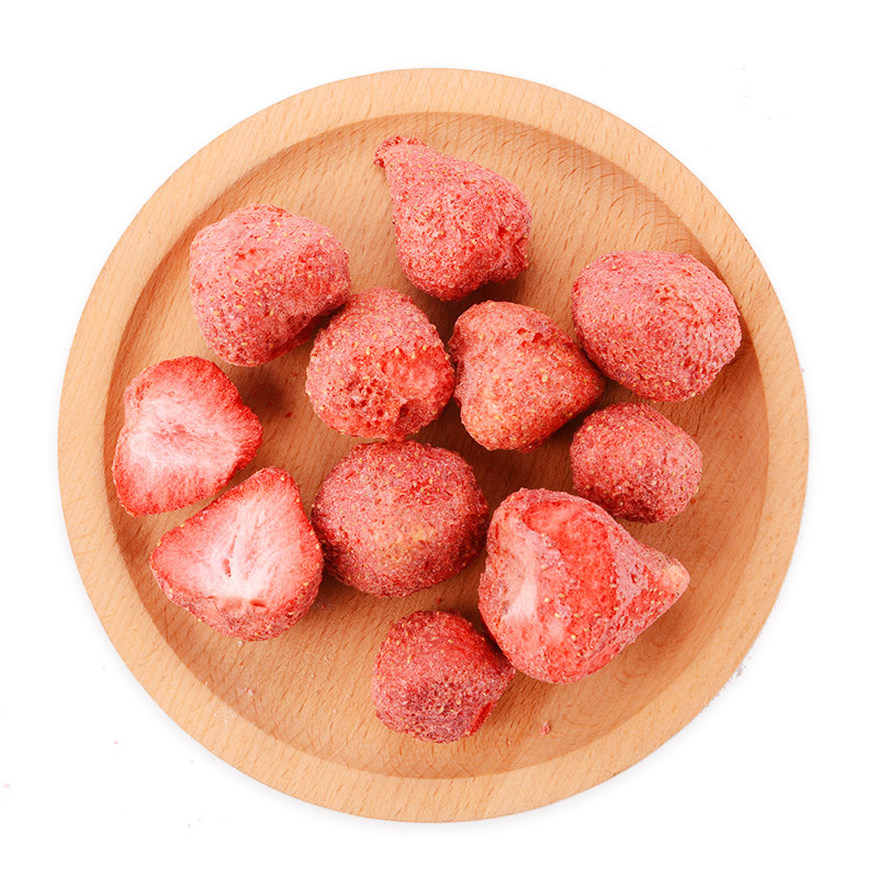 草莓干果果脯冻干500g散装大袋袋装雪花原材料冻干水果