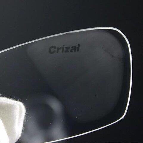 哈气显"crizal" 依视钻晶a3耐磨防尘非球面镜片1.56 1.60 1.67