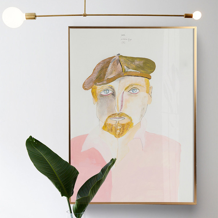 ruver瑞典画家madeleinepyk人像小众装饰画挂画艺术家现代装饰画