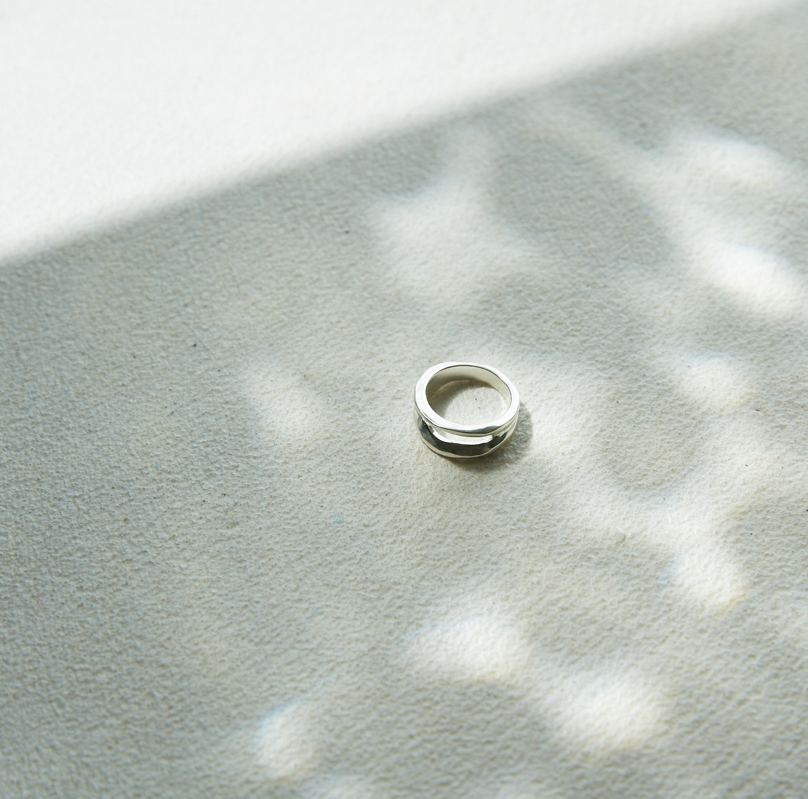 官方授权ensage新品空心简约戒指双环日本手工戒指