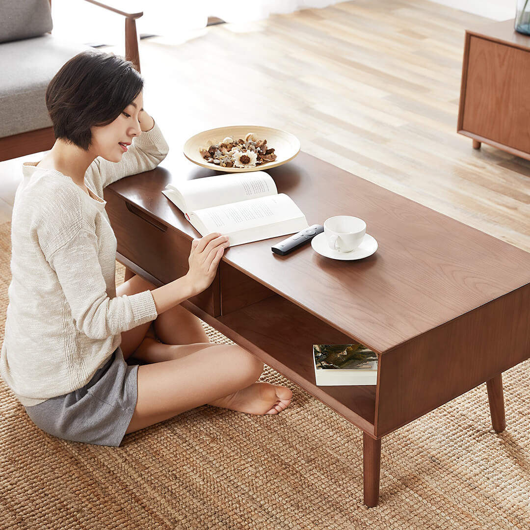 8h茶桌小米家具原木简约户型客厅茶几