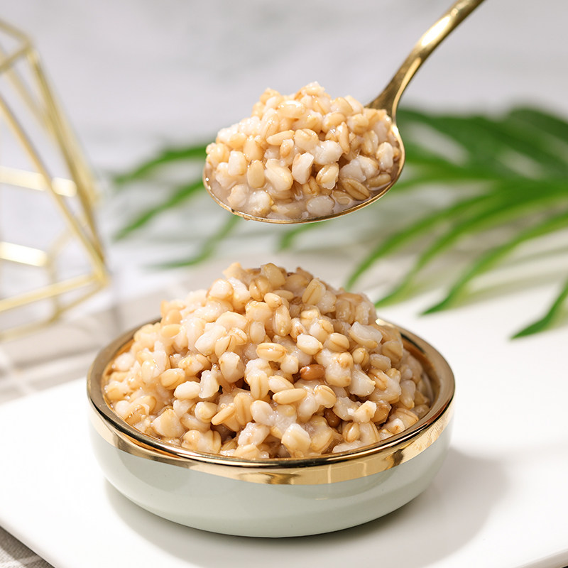 燕麦罐头开罐即食燕麦酱牛奶燕麦早餐麦片