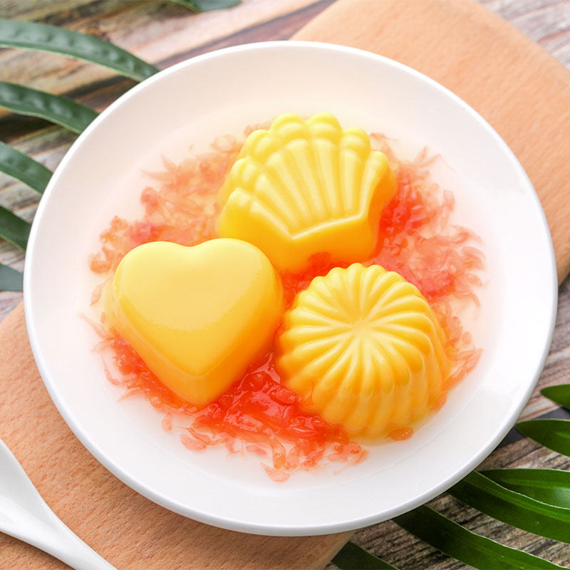 免煮鸡蛋布丁自制果冻家用手工烘焙摆摊奶茶果冻
