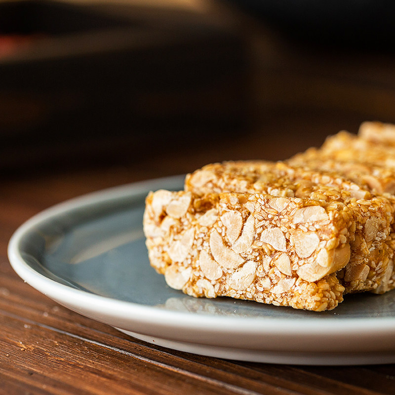 芝麻春园福州传统花生点心办公室麻酥零食薄片传统中式糕点