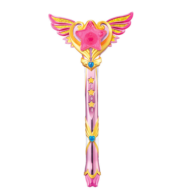 巴啦啦小魔仙玩具十周年纪念巴拉拉美雪星翼魔仙棒女孩变身器套装