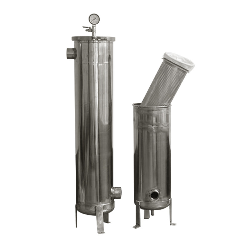 不锈钢精密袋式过滤器洗浴泡池污井河水柴油泥沙过滤器