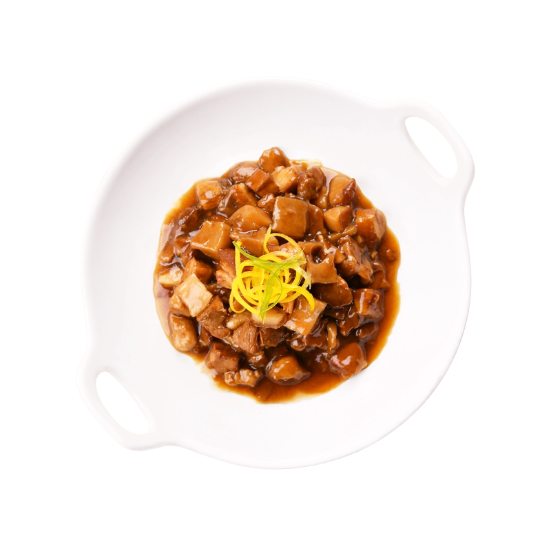 聚口福台式卤肉丁料理包冷冻半成品美食速食食品菜肴包200g懒人饭