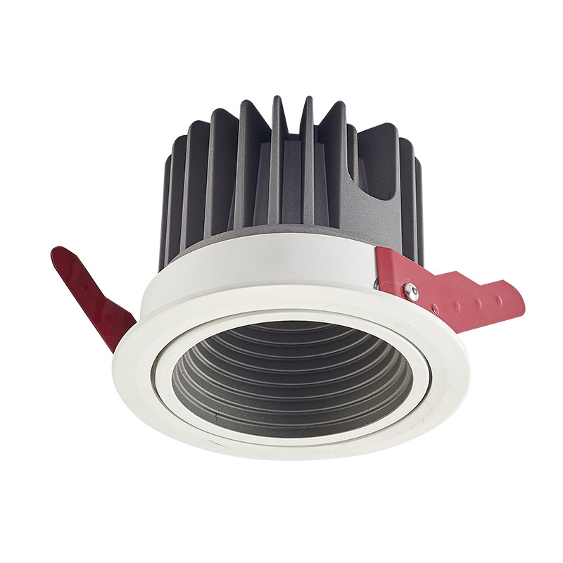 嵌入式led防水防雾射灯门庭浴室厨房筒灯卫生间可调度镜前灯 ip65