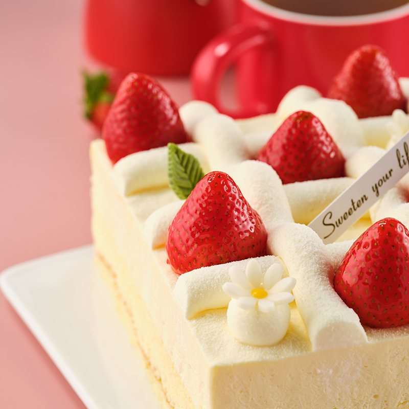 电子85度雪域甜心水果慕斯生日蛋糕甜品代金优惠甜品