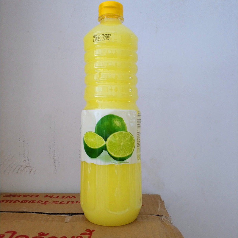 泰国进口酸柑水酸橙汁柠檬醋青柠饮料汁l泰式凉拌沙拉调料包邮