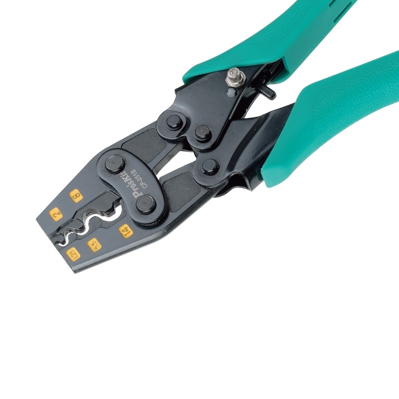 台湾宝工冷压裸端子接线钳电工铜线鼻子压线钳cp-151b 251b 351b