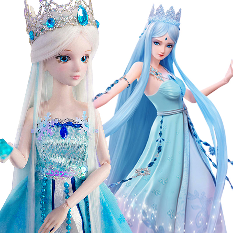 娃娃叶罗丽冰公主夜萝莉时间公主大号厘米巴比巴比娃娃娃