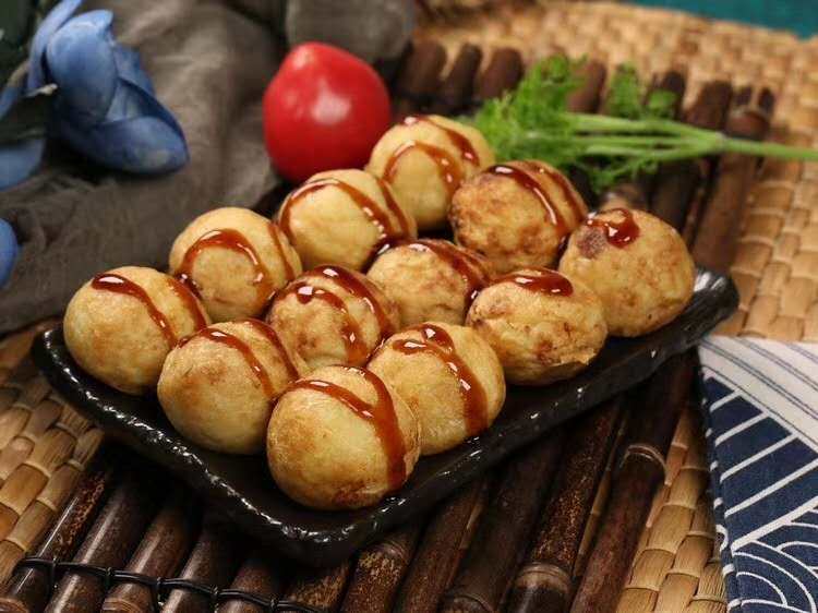 章鱼小丸子冷冻油炸烧烤家庭零食便当小吃加热其它