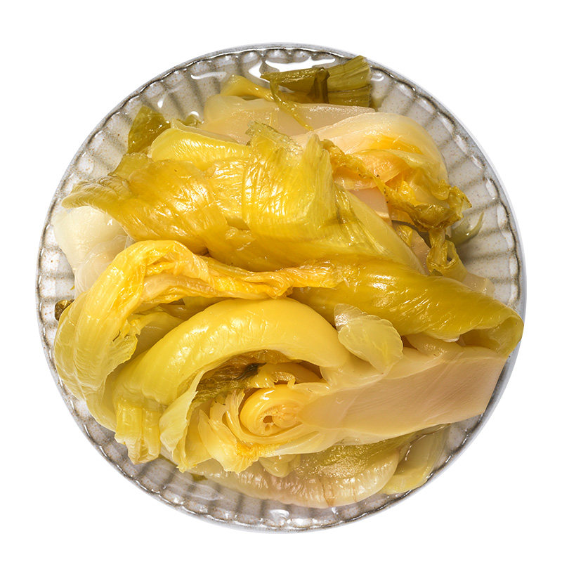 酸菜农家自制500g汕头风味泡菜腌制芥菜腌菜腌制