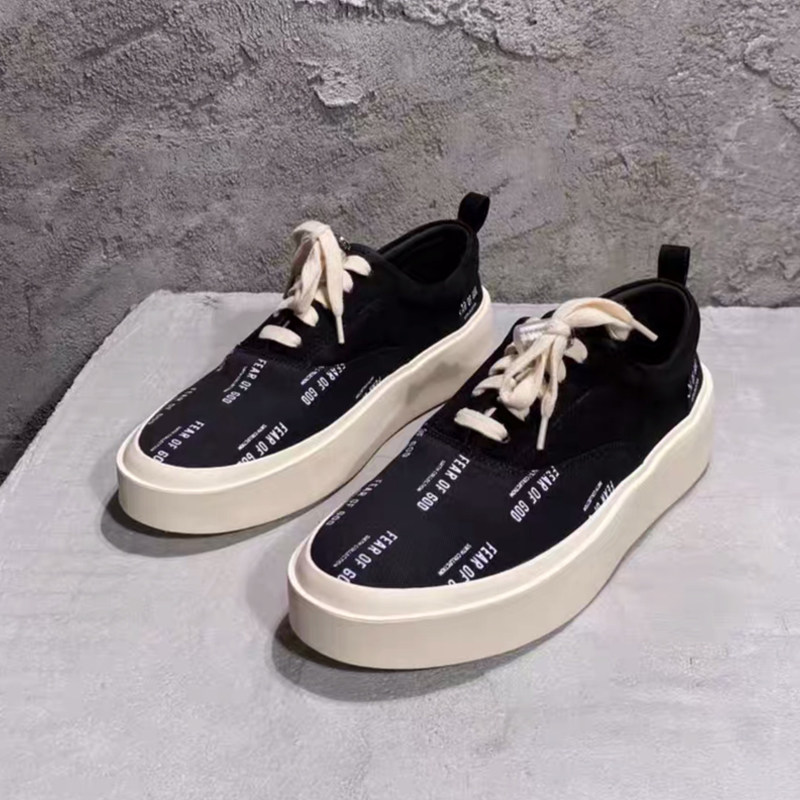 fearofgod第六季高街厚底运动板鞋新款fog休闲板鞋