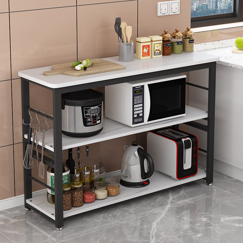切菜厨房家用导台可移动多功能置物架简易双层台长餐桌