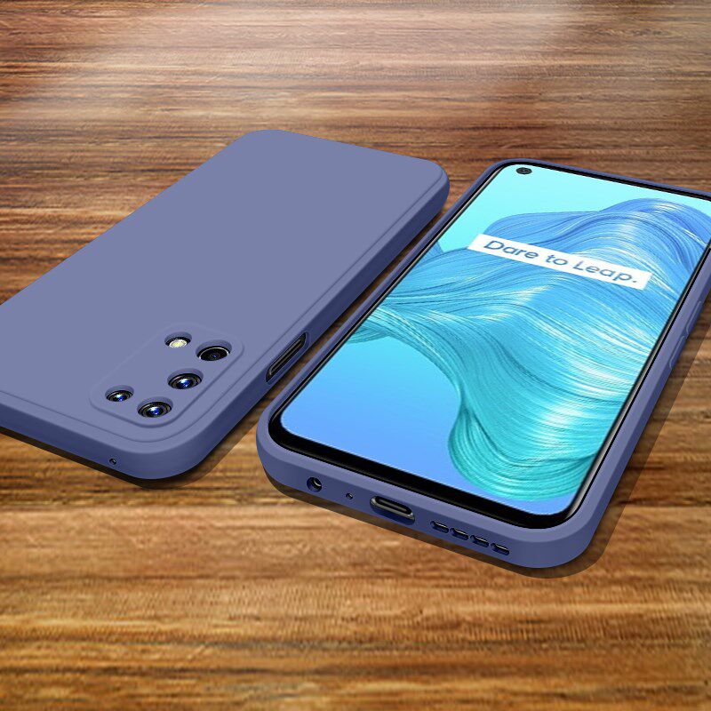 opporealmev5opopreaimev5防摔简约全包精孔0pp0r硅胶液态直边手机