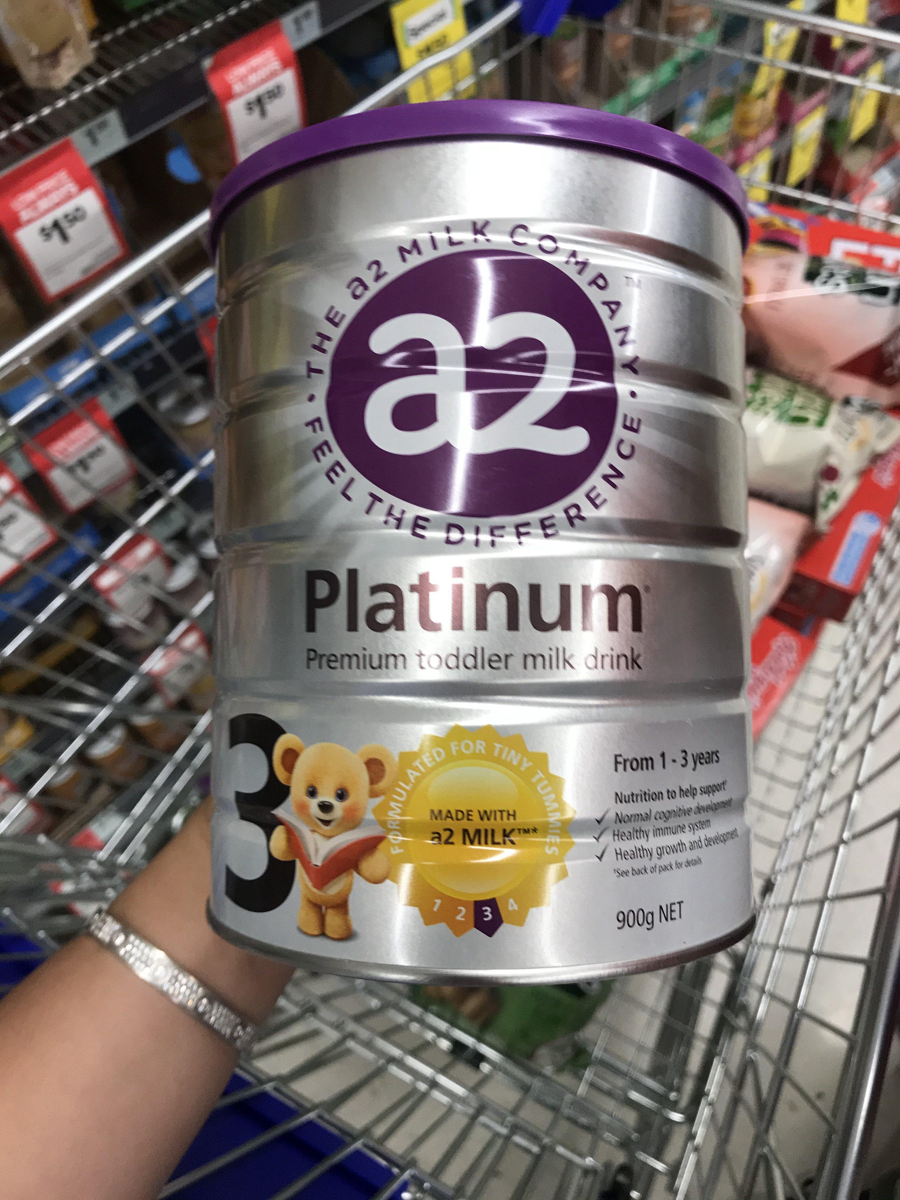 澳洲a2platinum白金铂金婴幼儿配方奶粉3段三段婴幼儿牛奶粉