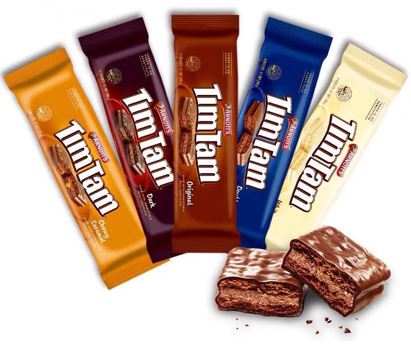 澳洲现货包邮timtam雅乐思巧克力威化饼干200g网红威化饼干