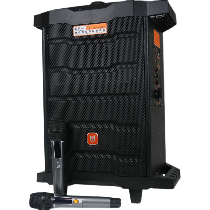 贝德声卡音响一体机1086s快手抖音户外k歌直播大功率广场网红音箱