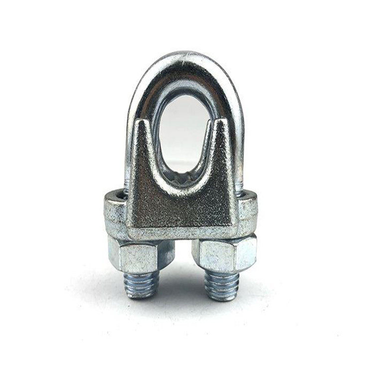 钢丝绳卡头锁扣国标重型玛钢卡扣固定紧固猫抓其它紧固件