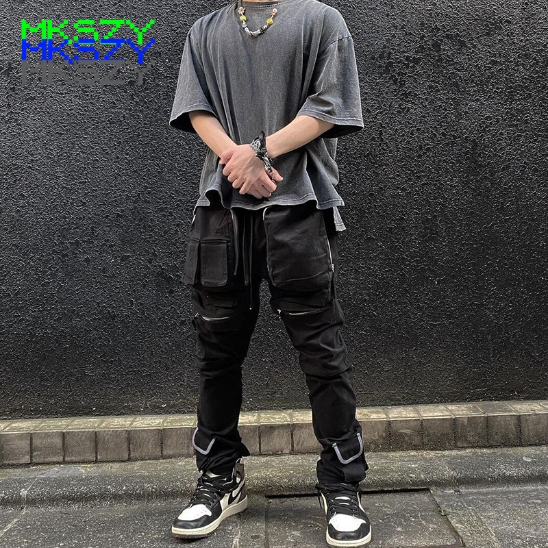 MKSZY秋冬自主FAR休闲宽松archive多口袋机能工装裤长裤男vujade