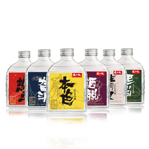 粱大侠青春版40度100ml*6瓶高粱酒纯粮食酒小瓶白酒整箱江湖小酒