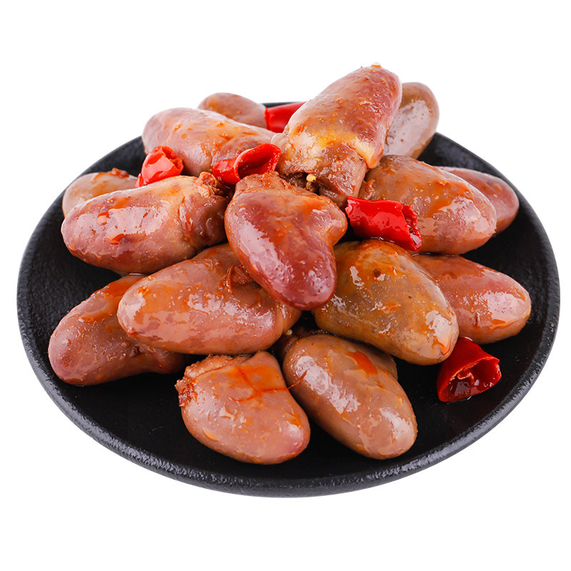四川特产麻辣鸭心卤味120g
