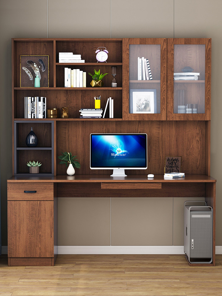 书桌简约家用卧室台式台式电脑电脑桌学生学习定制书桌