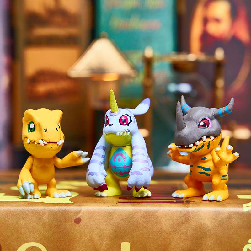 数码宝贝手办数码暴龙亚古兽加布巴达迪路动漫模型潮玩盲盒