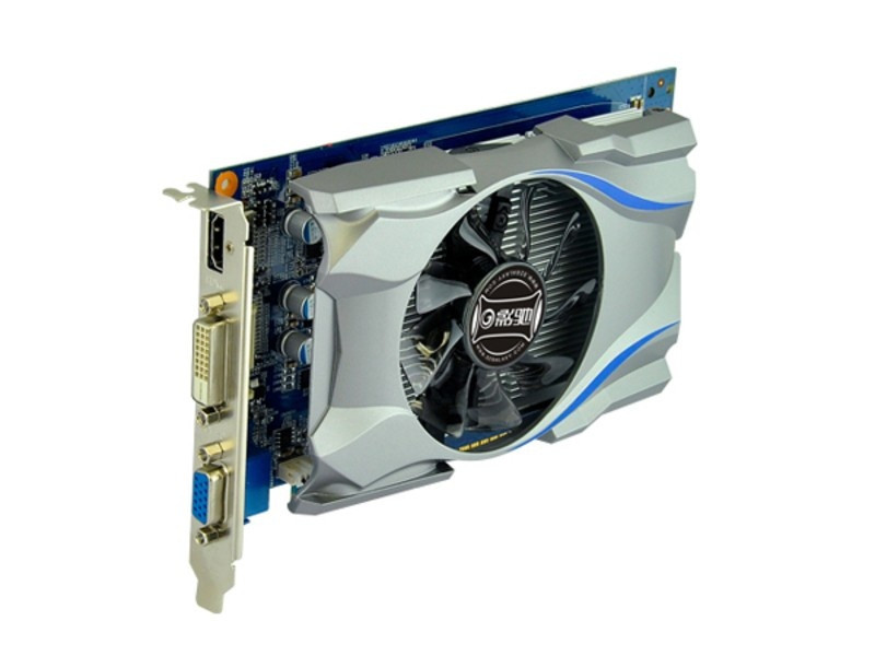 拆机台式机老电脑显卡影驰gt740真实2g d5畅玩英雄联盟-穿越火线