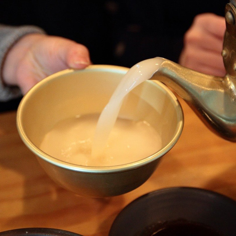 延边朝鲜族米酒糯米酒农家自酿月子酒低度韩国米酒小木屋5斤装