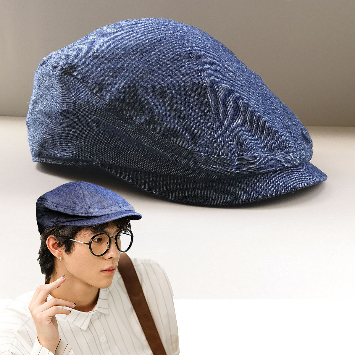 显脸2022年鸭舌帽男士女生全棉前进帽韩版百搭休闲帽子