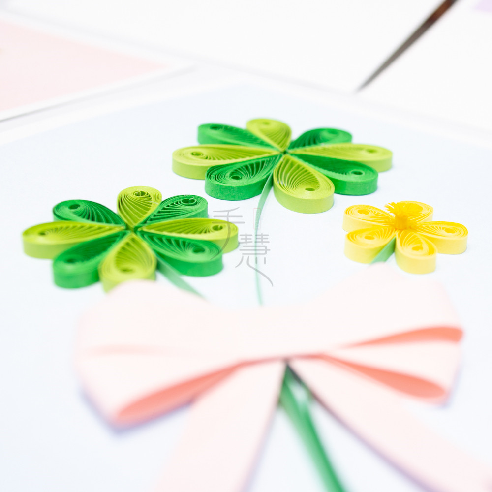 手工贺卡学生老师妈妈母亲节礼物自制花束衍纸折纸