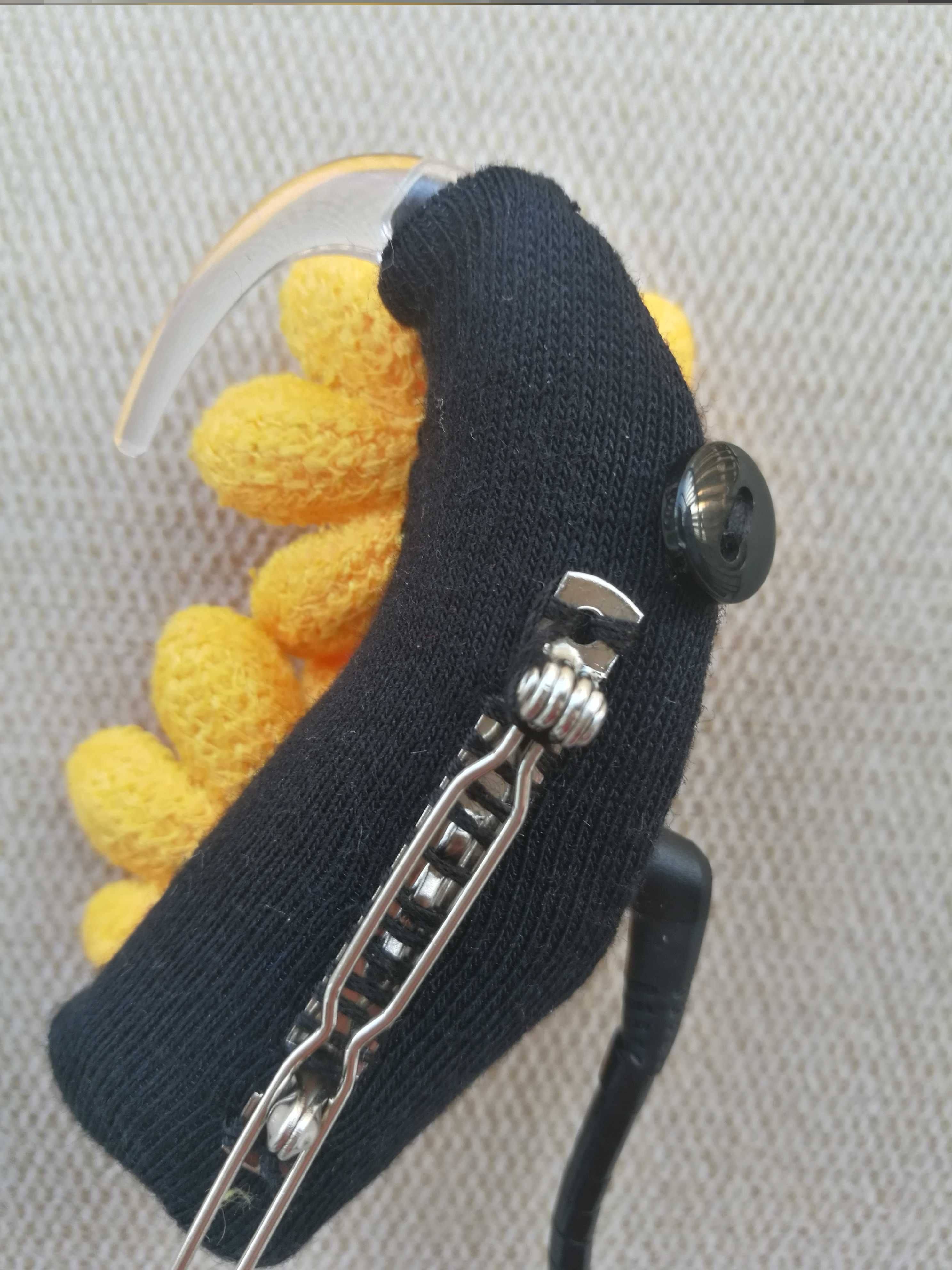 澳大利亚奥地利人工耳蜗保护套美国助听器防汗发夹opus2发饰