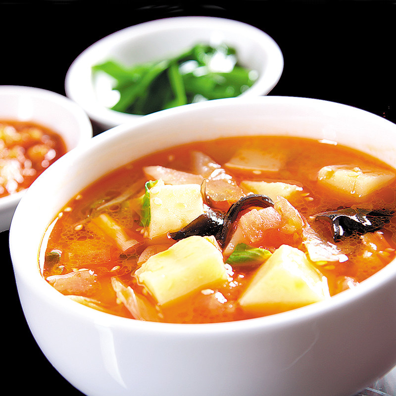 陕西特产玉米搅团凉粉水围城盒装500克2盒带调料凉拌汤烩美味佳肴