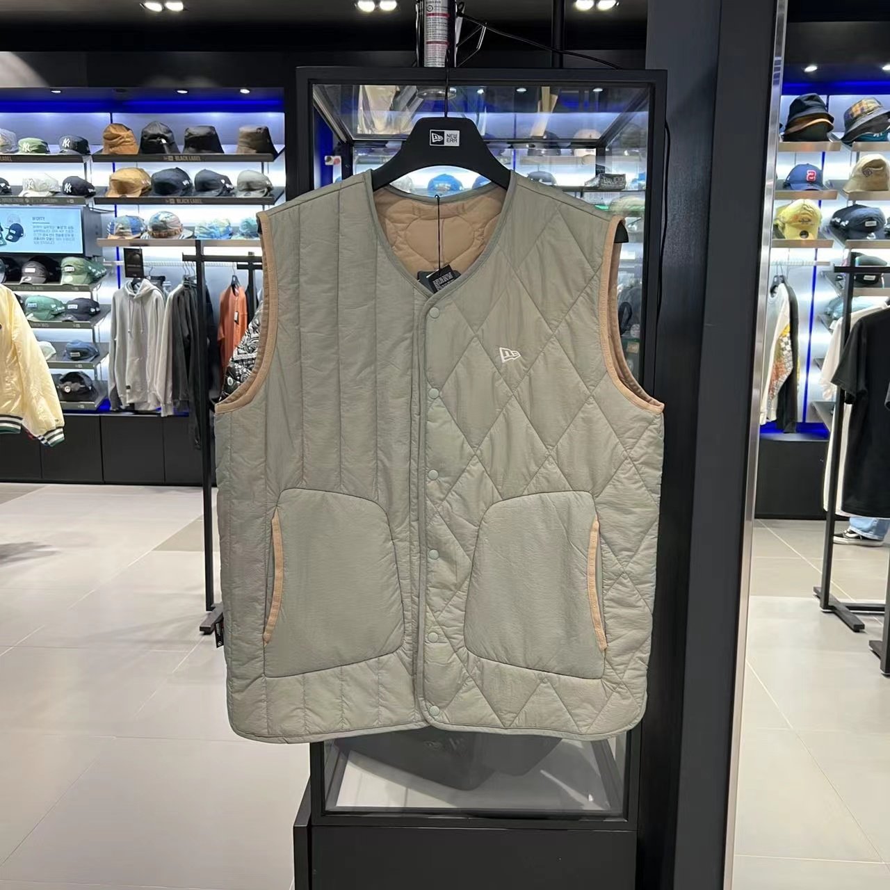 表哥韩国直邮newera纽亦华代购新款马甲坎肩背心背心吊带