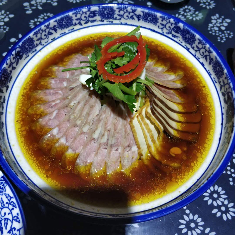 1件发3袋陕西岐山肘花宝鸡特产北星楼肘子西府猪肉类