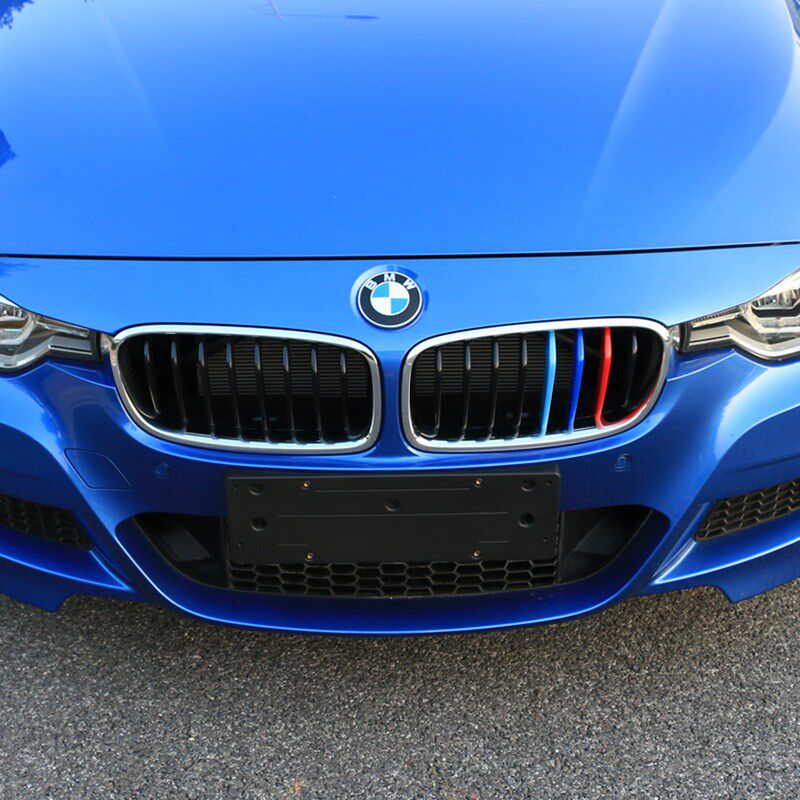 x1系扣装饰宝马新卡253x4320li4三色色系x5x6x3中网汽车文化产品