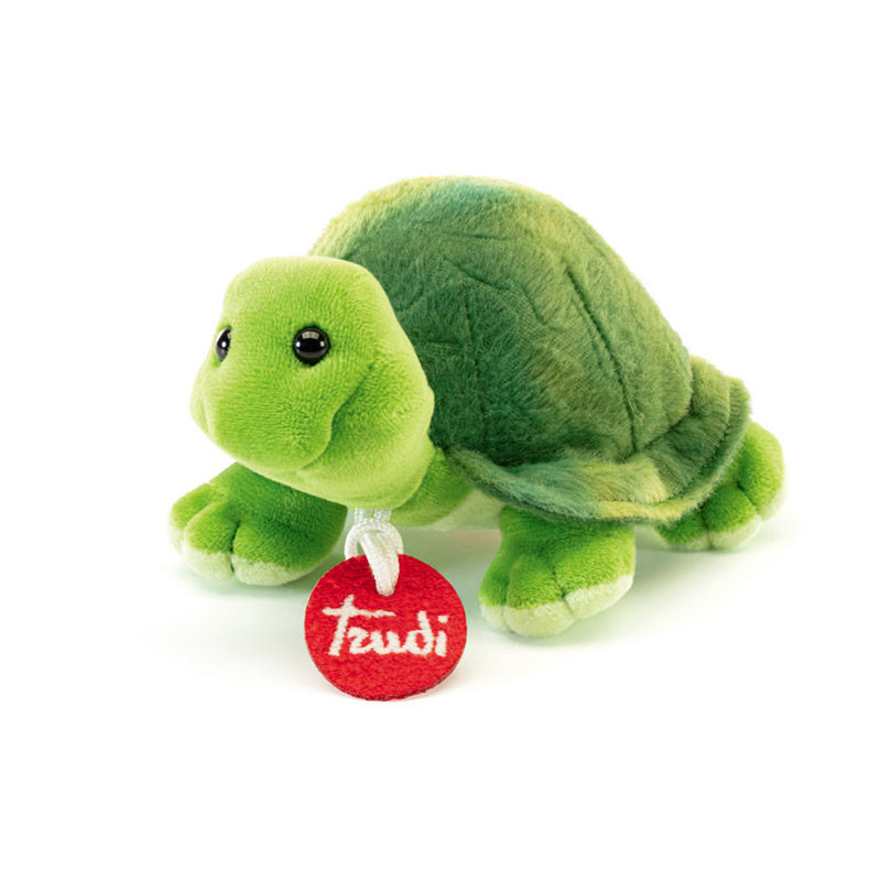 乌龟意大利trudi毛绒玩具绿色公仔可爱玩偶生日礼物毛绒