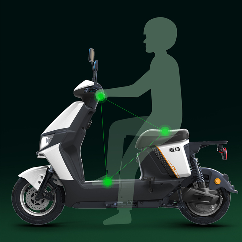 北京专区门店自提爱玛电动车凌骏48v24锂电电动自行车